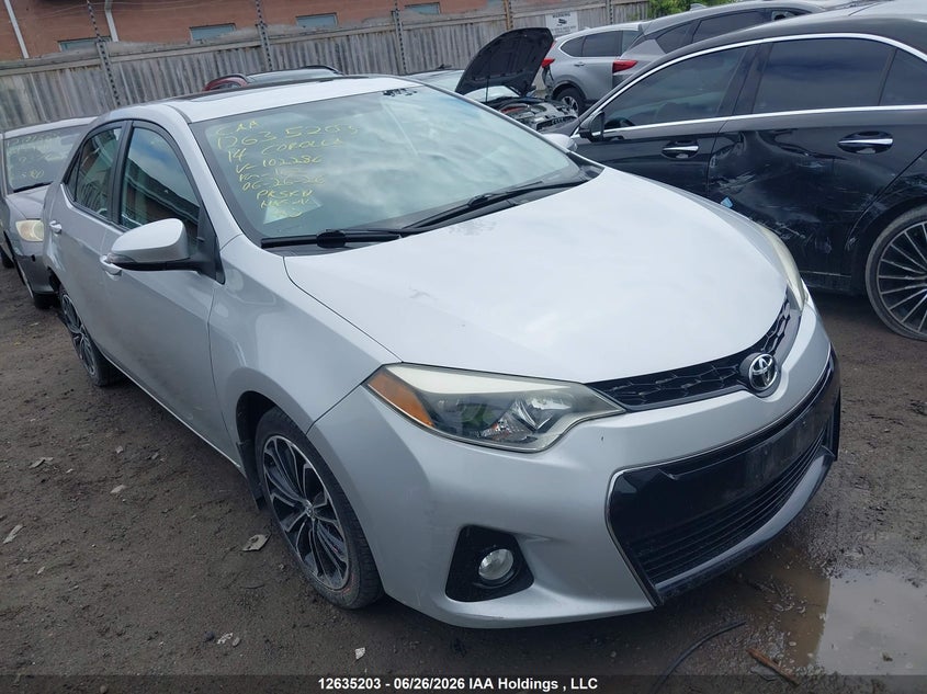 2014 Toyota Corolla L/Le/Le Pls/Prm/S/S Pls