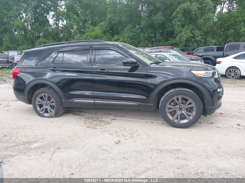 2022 Ford Explorer Xlt VIN: 1FMSK8DH5NGA03178 Lot: 12635211
