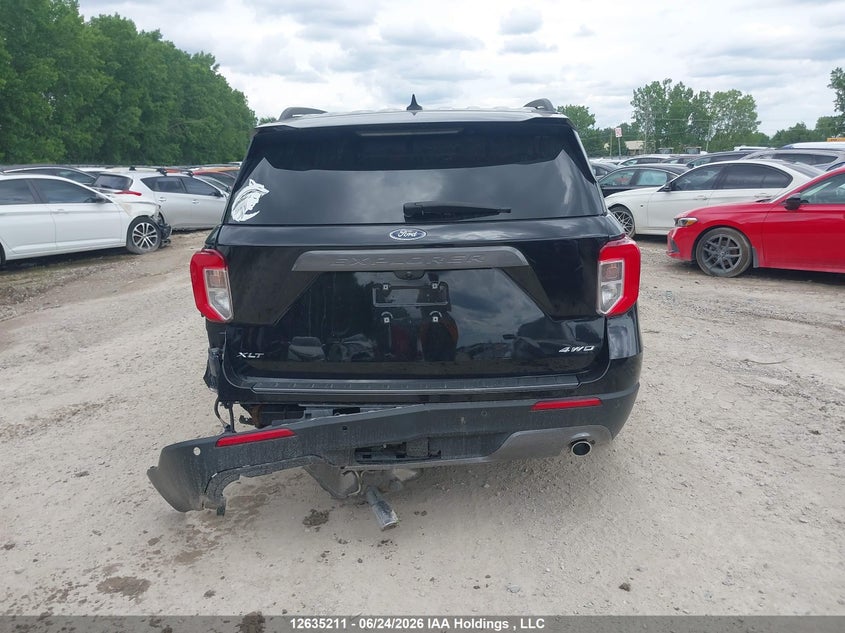 2022 Ford Explorer Xlt VIN: 1FMSK8DH5NGA03178 Lot: 12635211