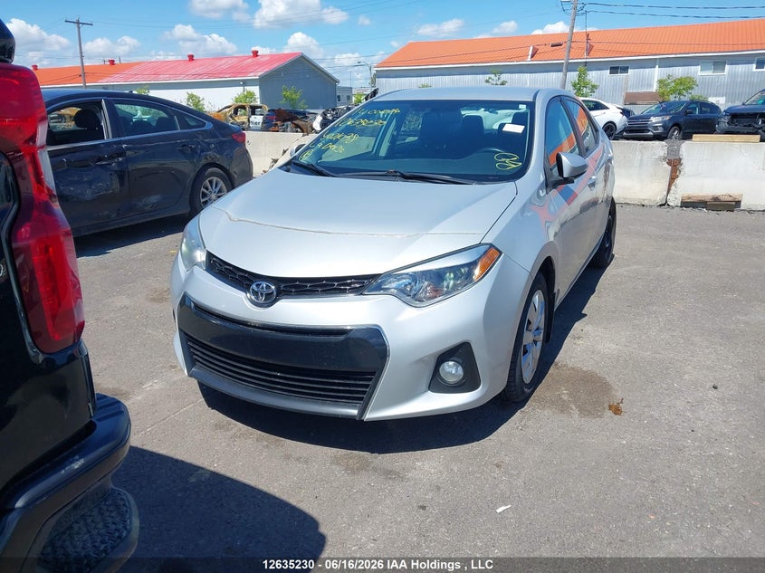 2014 TOYOTA COROLLA SEDAN 1.8L I-4 DOHC, VVT, 132HP