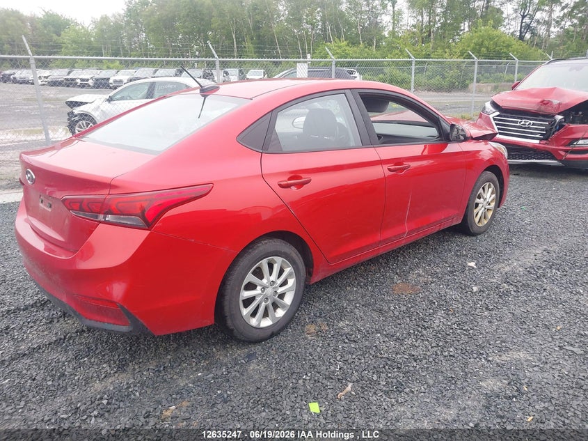 Vin: 3kpc24a38je005785, lot: 3035735, hyundai accent se/sel 20184