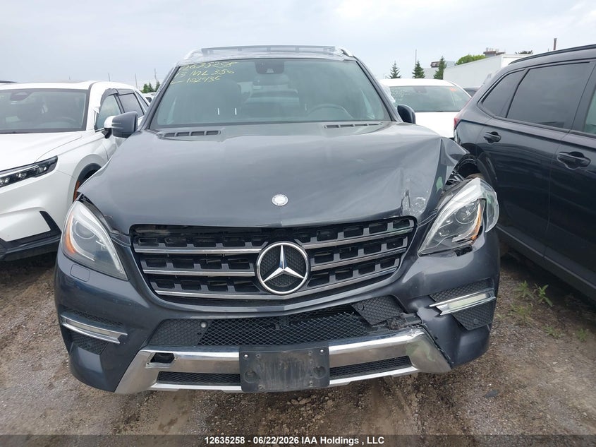 2013 MERCEDES-BENZ ML 350 BLUETEC SPORT UTILITY VEHICLE 3.0L V-6 DI, DOHC, TURBO, 240HP