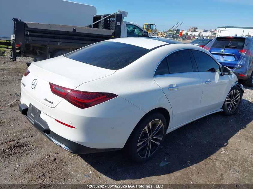 2026 MERCEDES-BENZ CLA-KLASSE SEDAN 2.0L I-4 DI, DOHC, VVT, TURBO, 221HP