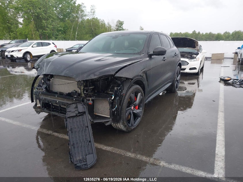2022 Jaguar F-Pace, Front, IAAI, VIN SADCZ2EE9NA702018 — photo 2