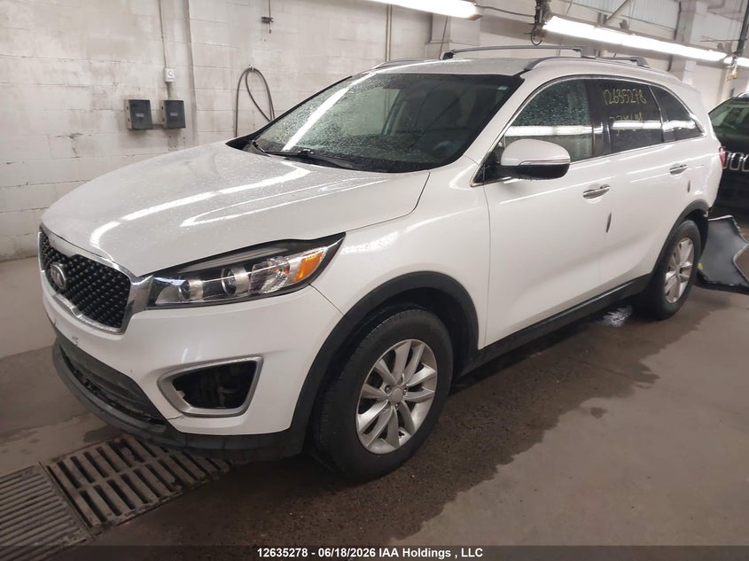 Vin: 5xypg4a34hg334614, lot: 3035784, kia sorento 20172