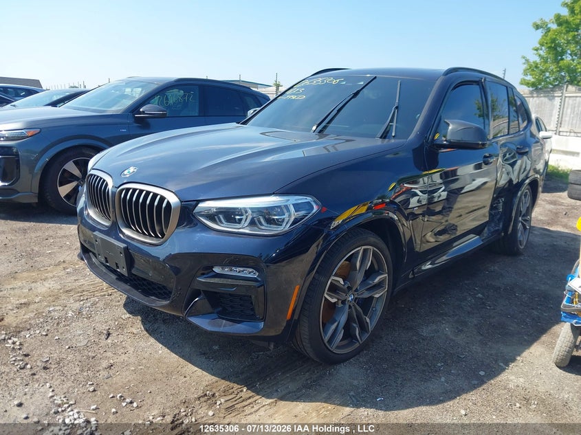 2018 BMW X3, Левый бок, IAAI, VIN 5UXTS3C54J0Y94617 — фото 2