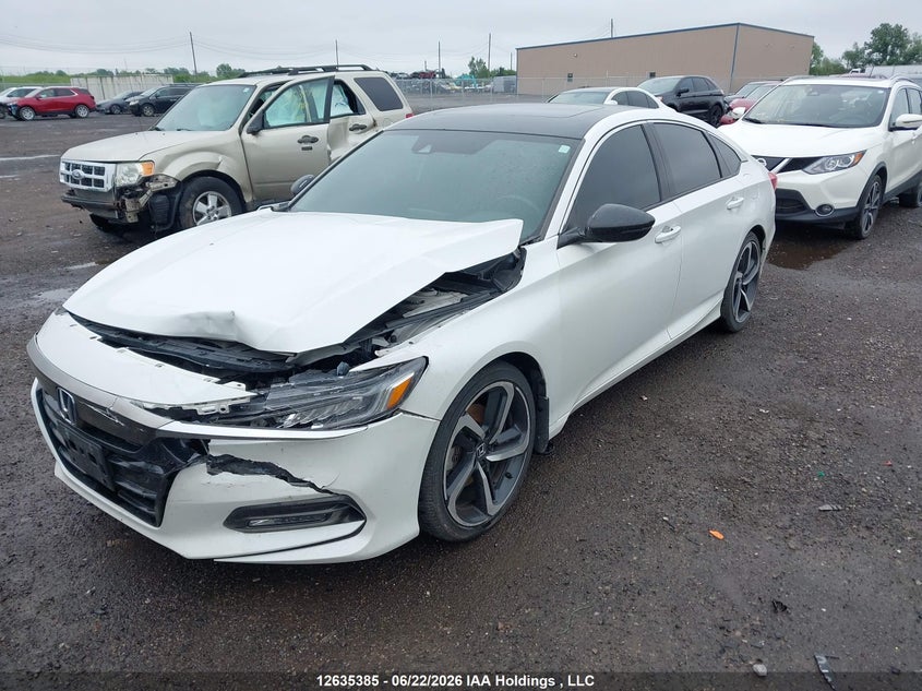 Vin: 1hgcv1f32ja808983, lot: 3035894, honda accord sedan 20182