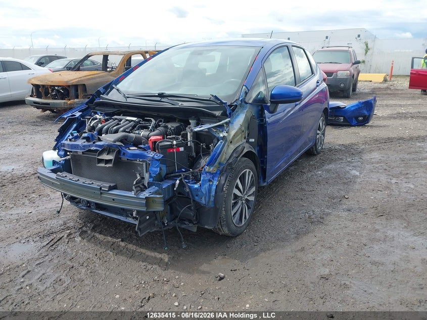 2017 Honda Fit, Лівий бік, IAAI, VIN 3HGGK5H78HM104253 — фото 2
