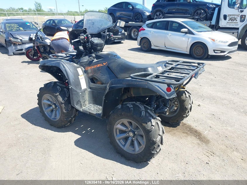 2022 Yamaha Yfm700 G VIN: 5Y4AMK2W0NA305058 Lot: 12635418