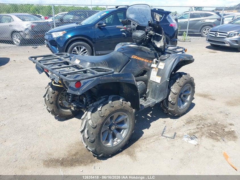 2022 Yamaha Yfm700 G VIN: 5Y4AMK2W0NA305058 Lot: 12635418