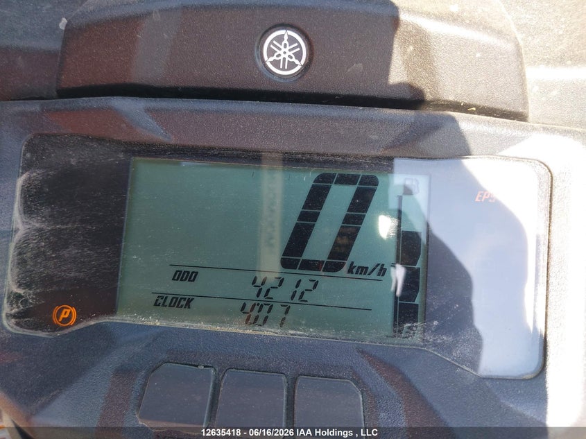 2022 Yamaha Yfm700 G VIN: 5Y4AMK2W0NA305058 Lot: 12635418
