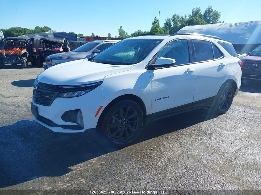 2024 Chevrolet Equinox, Правый бок, IAAI, VIN 3GNAXWEG5RS195776 — фото 2