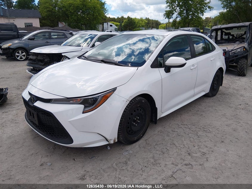 2022 Toyota Corolla, Right Side, IAAI, VIN 5YFBPMBE6NP354624 — photo 2