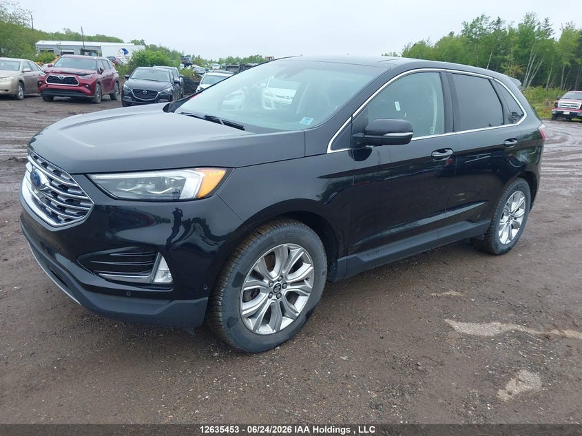 Vin: 2fmpk4k93lba64107, lot: 3035962, ford edge titanium 20202