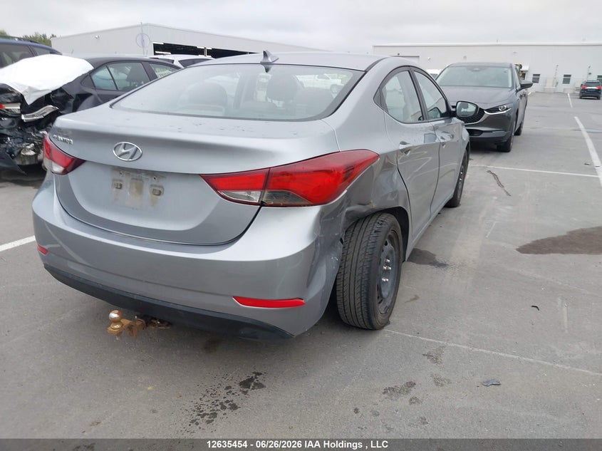 Vin: 5npdh4ae7fh634168, lot: 3035963, hyundai elantra gl 20154