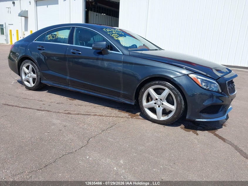 2015 Mercedes-Benz Cls 400 4Matic, Удар спереди, IAAI, VIN WDDLJ6HB2FA147528