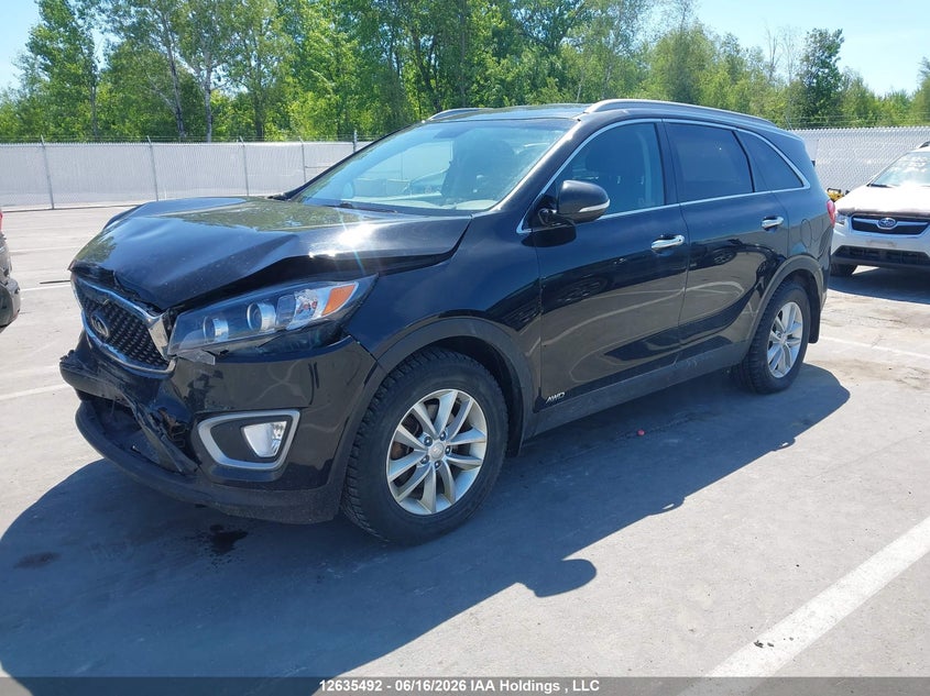 Vin: 5xypgda19jg390021, lot: 3036001, kia sorento lx/l 20182