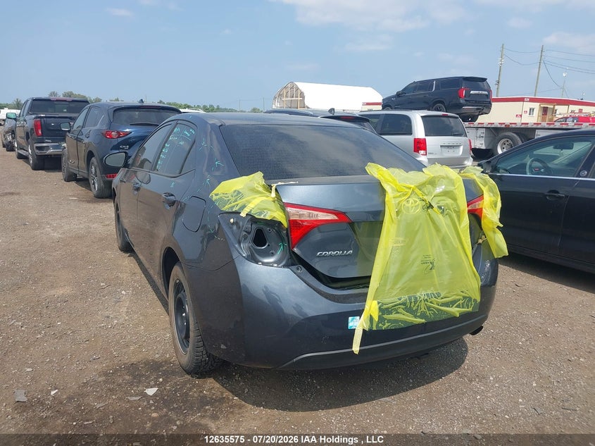 Vin: 2t1burhe8kc193590, lot: 3036085, toyota corolla le 20193