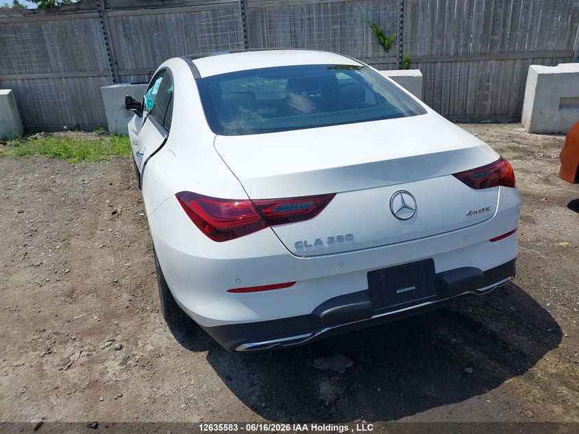 2026 MERCEDES-BENZ CLA-KLASSE SEDAN 2.0L I-4 DI, DOHC, VVT, TURBO, 221HP