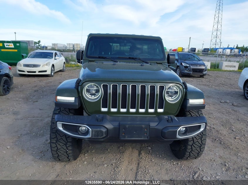 2021 Jeep Wrangler Unlimited Sahara VIN: 1C4HJXEN2MW579587 Lot: 12635590
