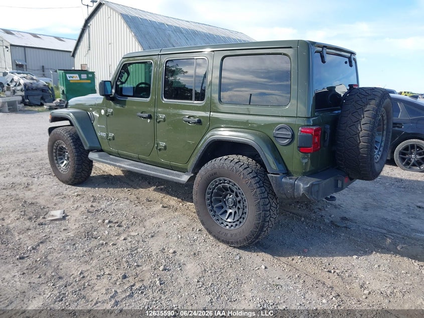 2021 Jeep Wrangler Unlimited Sahara VIN: 1C4HJXEN2MW579587 Lot: 12635590