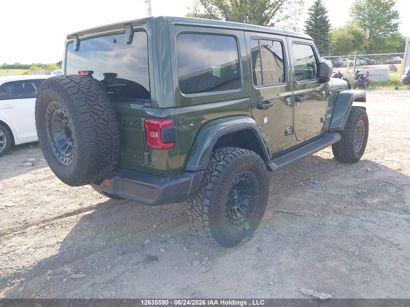 2021 Jeep Wrangler Unlimited Sahara VIN: 1C4HJXEN2MW579587 Lot: 12635590