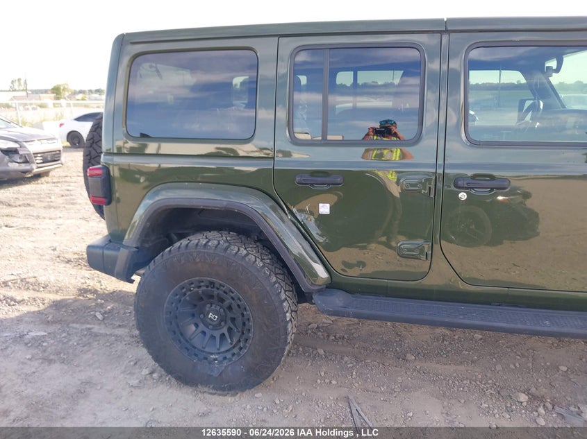 2021 Jeep Wrangler Unlimited Sahara VIN: 1C4HJXEN2MW579587 Lot: 12635590