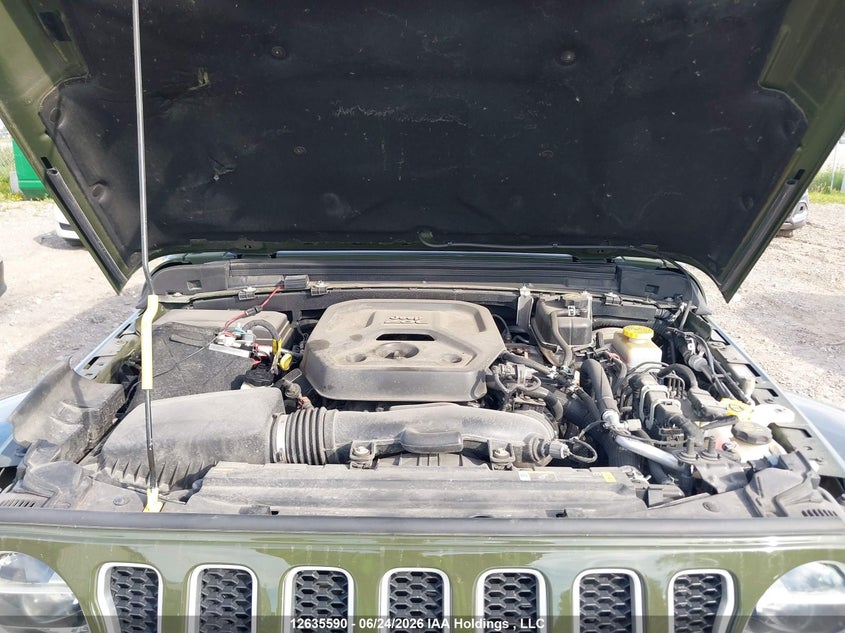 2021 Jeep Wrangler Unlimited Sahara VIN: 1C4HJXEN2MW579587 Lot: 12635590