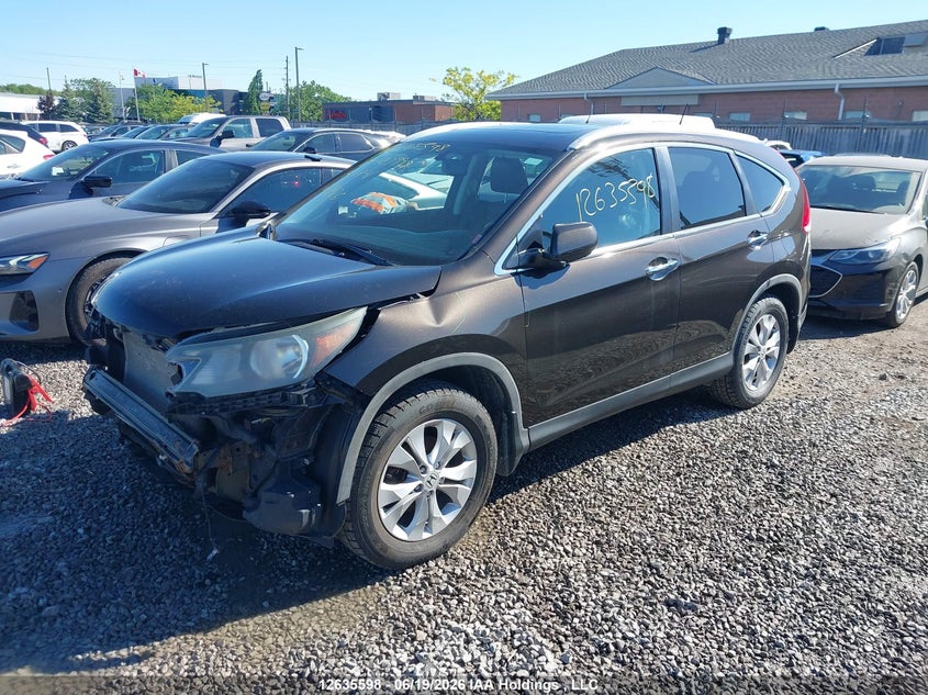 2014 Honda CR-V, Front, IAAI, VIN 2HKRM4H91EH123998 — photo 2