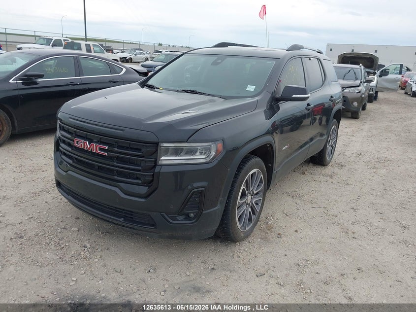 2020 GMC Acadia, Engine Fire, IAAI, VIN 1GKKNLLS8LZ183368 — photo 2