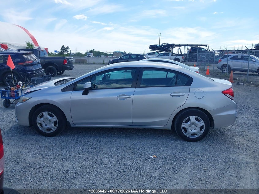 2013 HONDA CIVIC SEDAN 1.8L I-4 VVT, 140HP