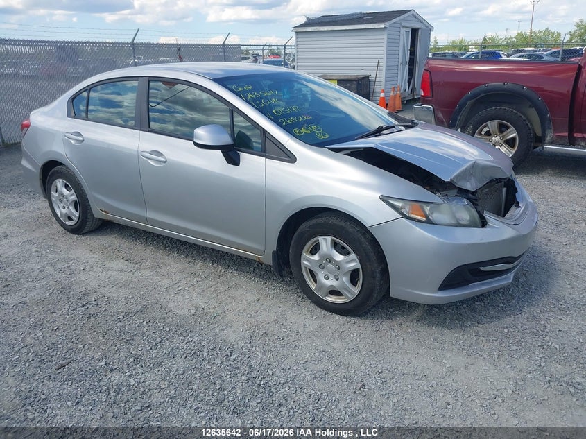 2013 HONDA CIVIC SEDAN 1.8L I-4 VVT, 140HP