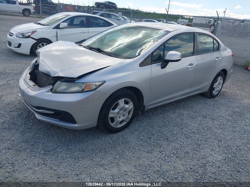 2013 HONDA CIVIC SEDAN 1.8L I-4 VVT, 140HP
