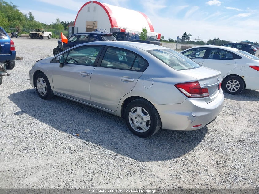 2013 HONDA CIVIC SEDAN 1.8L I-4 VVT, 140HP