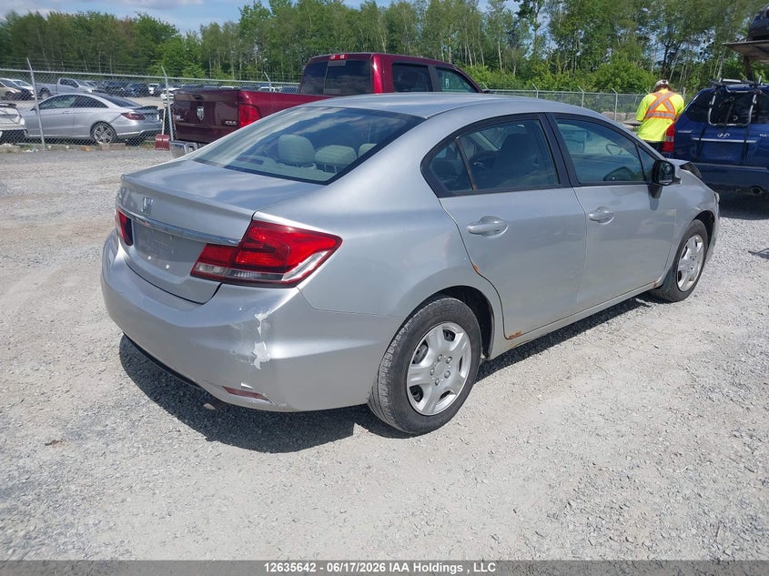 2013 HONDA CIVIC SEDAN 1.8L I-4 VVT, 140HP