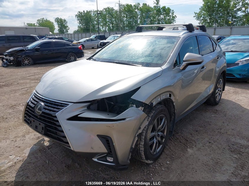 2018 Lexus NX, Удар спереди, IAAI, VIN JTJBARBZ1J2154676 — фото 2