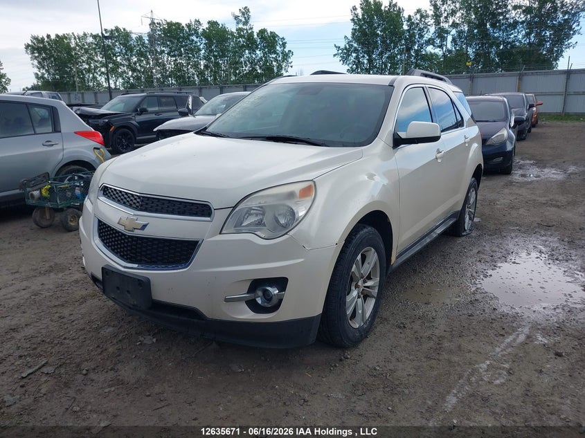 2013 Chevrolet Equinox, Удар сзади, IAAI, VIN 1GNFLNEK3DZ121588 — фото 2