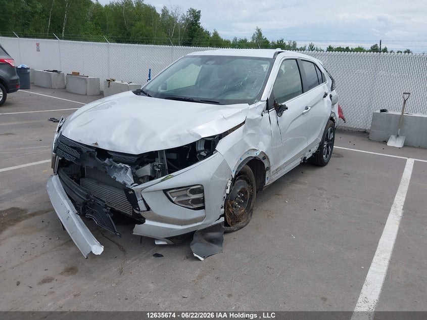 2025 Mitsubishi Eclipse Cross, Front, IAAI, VIN JA4ATVAA6SZ614088 — photo 2
