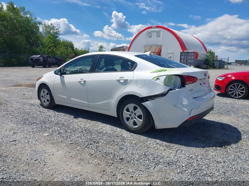 2018 KIA FORTE SEDAN 2.0L I-4 DOHC, VVT, 147HP