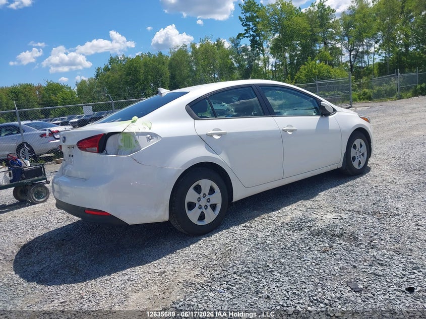 2018 KIA FORTE SEDAN 2.0L I-4 DOHC, VVT, 147HP