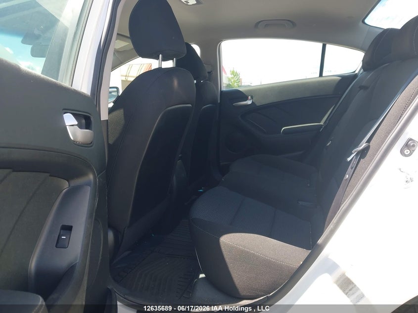 2018 KIA FORTE SEDAN 2.0L I-4 DOHC, VVT, 147HP