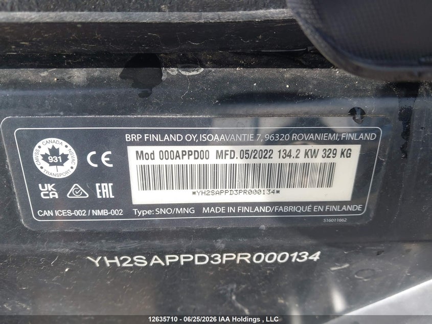 2023 OTHER SKIDOO EXPEDITION N/A N/A