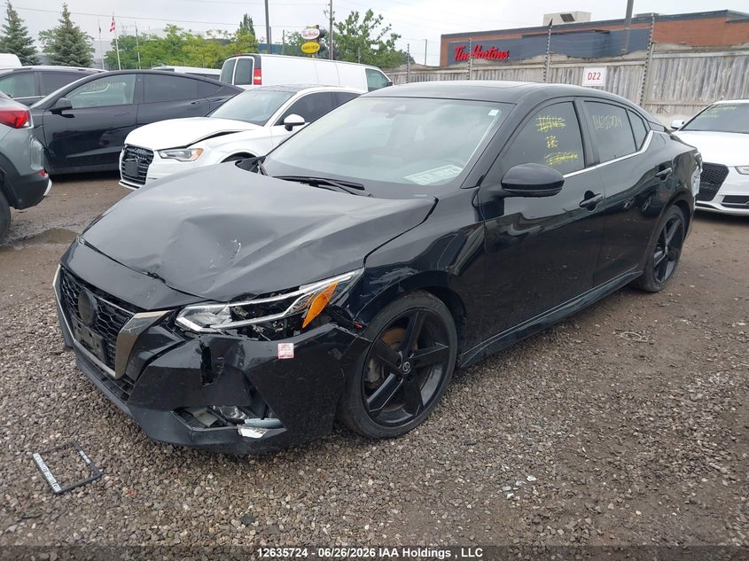 2022 Nissan Sentra, Front, IAAI, VIN 3N1AB8DV8NY261931 — photo 2