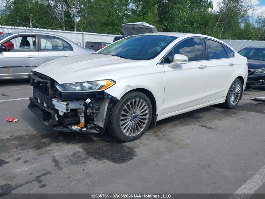 2015 Ford Fusion, Front, IAAI, VIN 3FA6P0D90FR229887 — photo 2