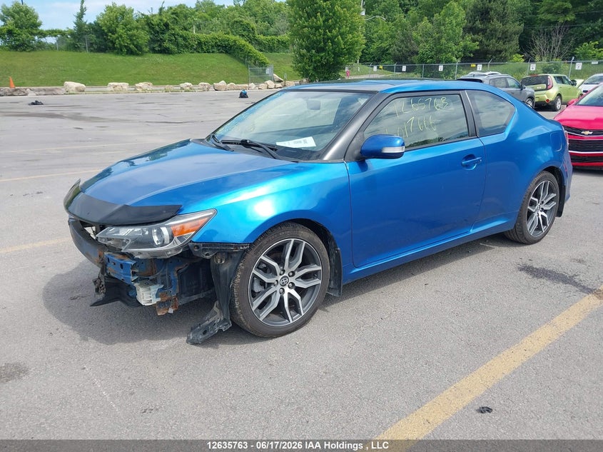 2016 TOYOTA SCION TC HATCHBACK 2.5L I-4 DOHC, VVT, 179HP