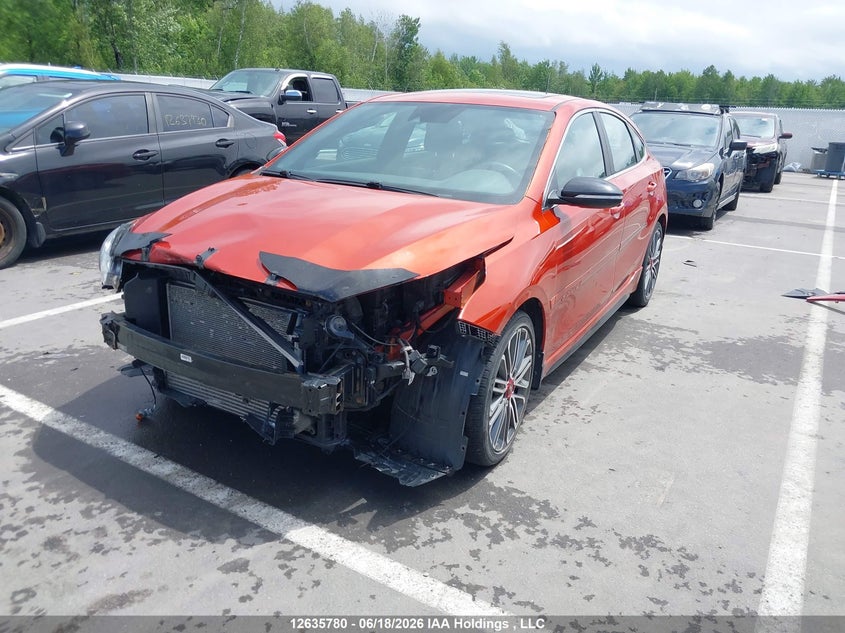 2020 Kia Forte, Front, IAAI, VIN KNAF45A76L5061624 — photo 2
