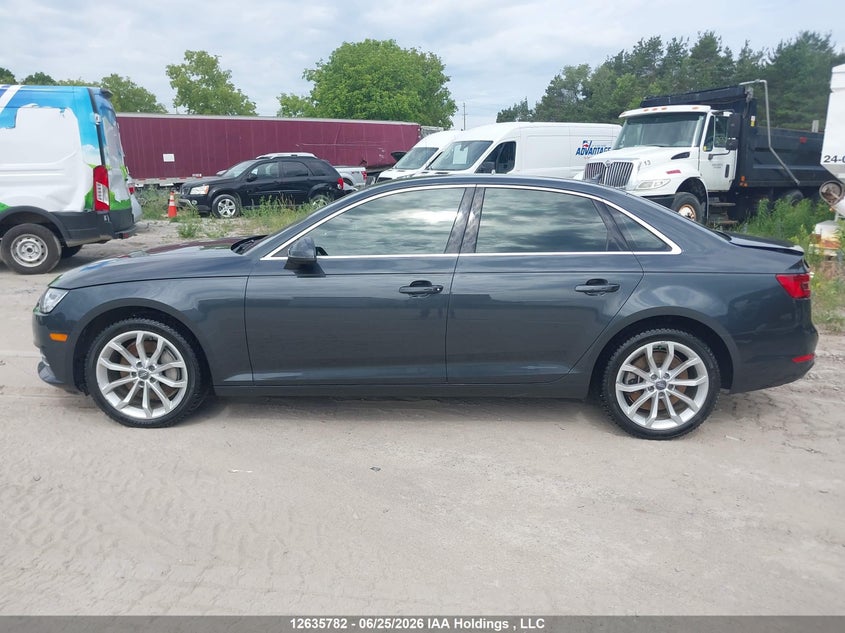2017 Audi A4 Progressiv VIN: WAUBNAF47HN004455 Lot: 12635782