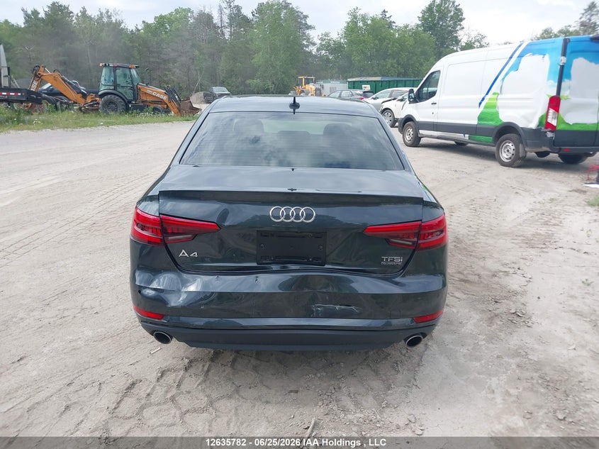 2017 Audi A4 Progressiv VIN: WAUBNAF47HN004455 Lot: 12635782