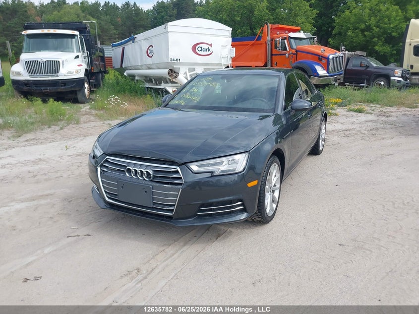 2017 Audi A4 Progressiv VIN: WAUBNAF47HN004455 Lot: 12635782