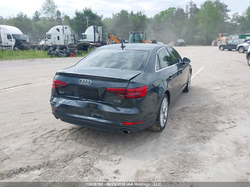 2017 Audi A4 Progressiv VIN: WAUBNAF47HN004455 Lot: 12635782